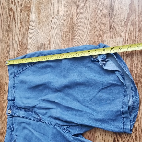 (10) Suko Jeans Denim Look Comfy 100% Tencel Women's Shorts Vacation - Picture 6 of 9